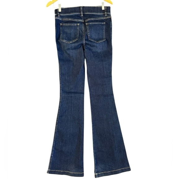 SPANX Blue Flare Jean Comfort Shaping Stretch Pull-on Midnight Shade Blue - Picture 5 of 15